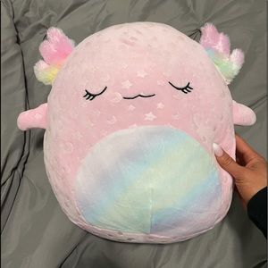 12” Cressida glow in the dark AXOLOTL squishmallow
